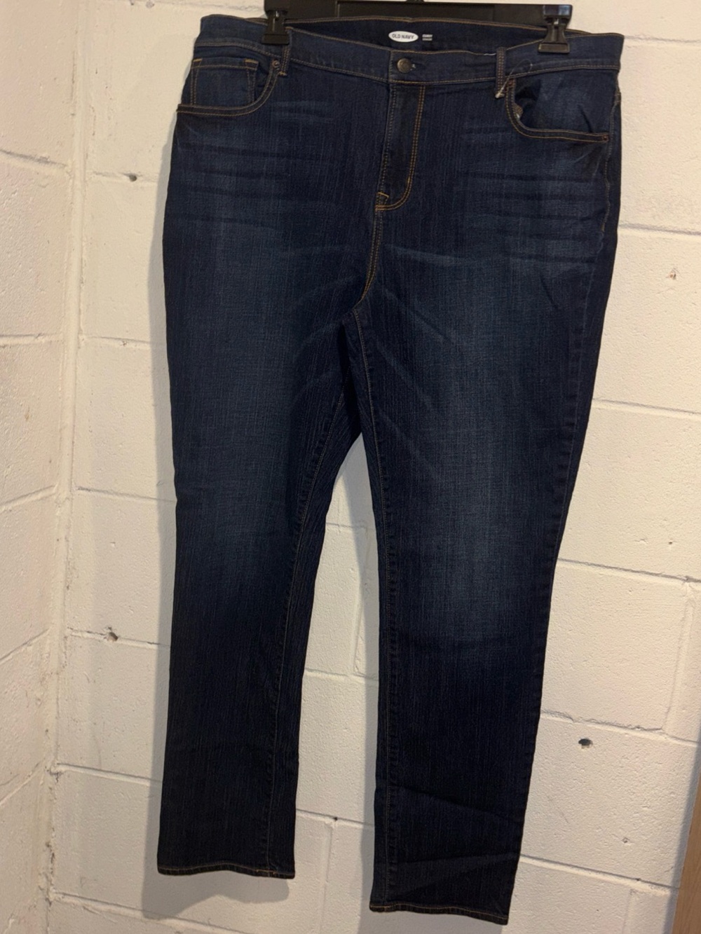 Old Navy Curvy Straight Jeans High Rise Stretch Size 16
